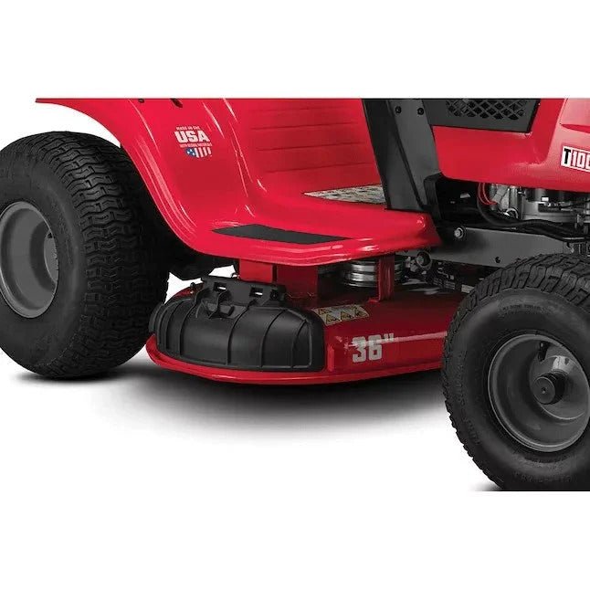 CRAFTSMAN T100 36-Inch 11.5 HP Gas Riding Lawn Mower Briggs & Stratton Engine Manual 7-Speed Transmission - Image 5