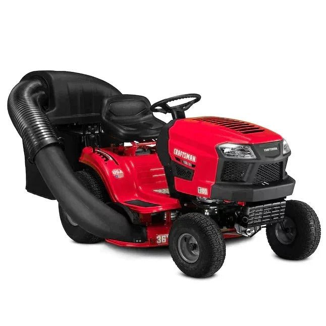 CRAFTSMAN T100 36-Inch 11.5 HP Gas Riding Lawn Mower Briggs & Stratton Engine Manual 7-Speed Transmission - Image 6