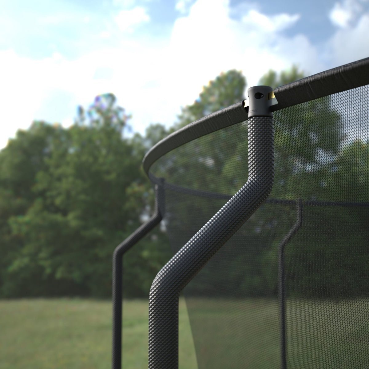 Acon Air 12ft Round Trampoline with Premium Net and Ladder - Image 3