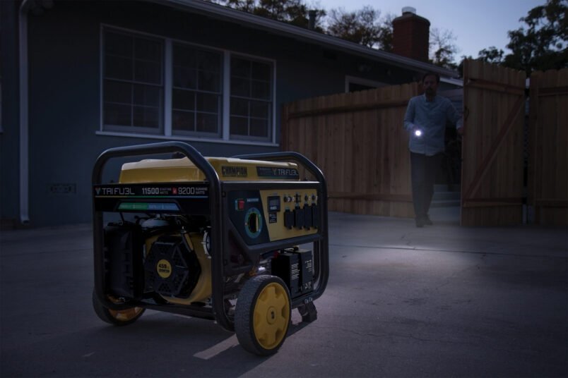 Champion 11,500/9,200-Watt Tri-Fuel Home Backup Portable Generator - Image 5