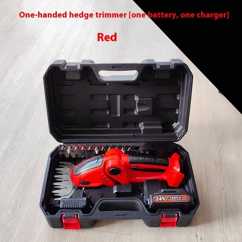 Electric Hedge Shears Dual-purpose Rechargeable Pruning Shear Mower - Image 6