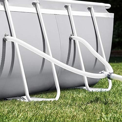 INTEX 26797EH Prism Frame Premium Oval Above Ground Swimming Pool Set: 20ft x 10ft x 48in – Includes 1500 GPH Cartridge Filter Pump – Removable Ladder – Pool Cover – Ground Cloth - Image 6