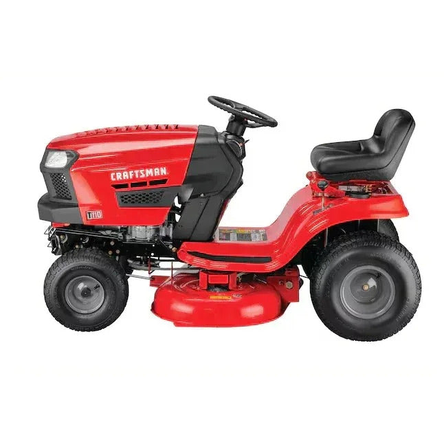 CRAFTSMAN T110 42-Inch 17.5 HP Gas Riding Lawn Mower Briggs & Stratton Engine 7-Speed Manual Transmission - Image 4