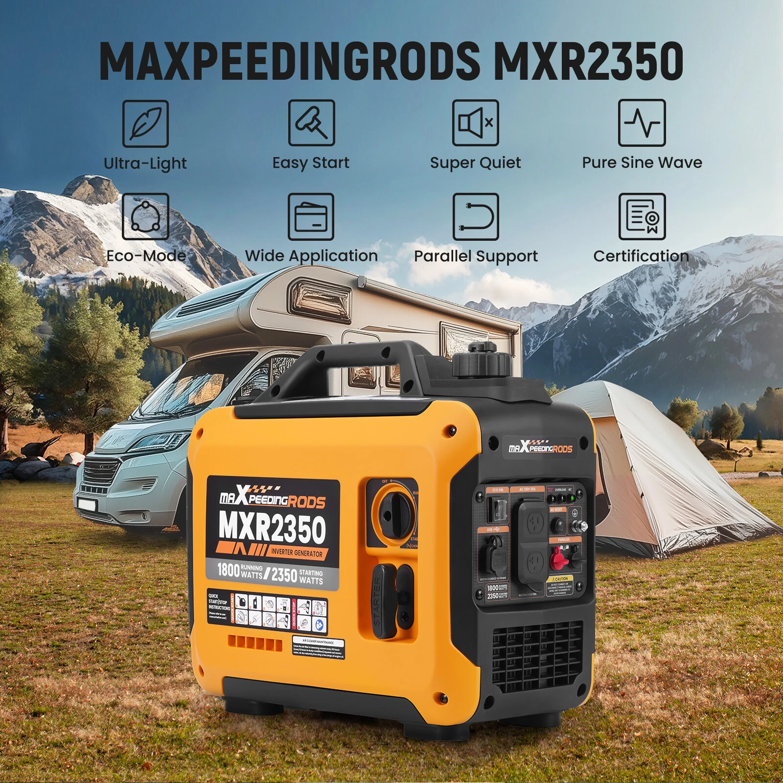 Inverter Generator Portable 2300W 2850W 3500W 4000W 5500W maXpeedingrods - Image 9