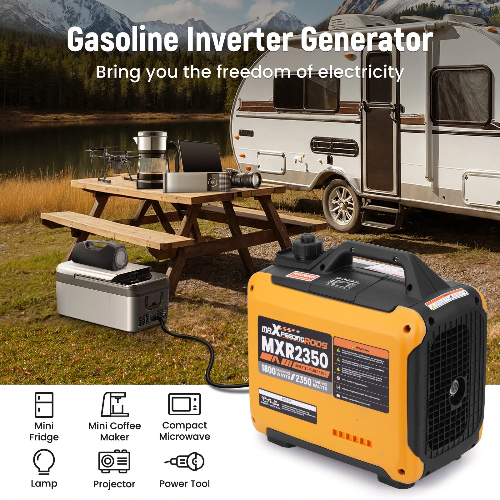 Inverter Generator Portable 2300W 2850W 3500W 4000W 5500W maXpeedingrods - Image 6