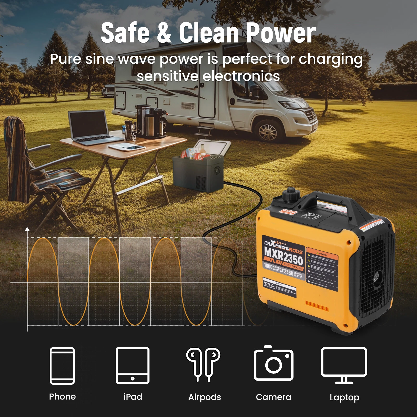 Inverter Generator Portable 2300W 2850W 3500W 4000W 5500W maXpeedingrods - Image 2