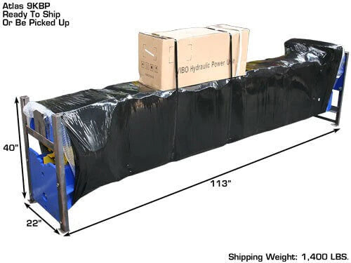 Atlas 9,000 lbs 2 Post Baseplate Lift - Image 10